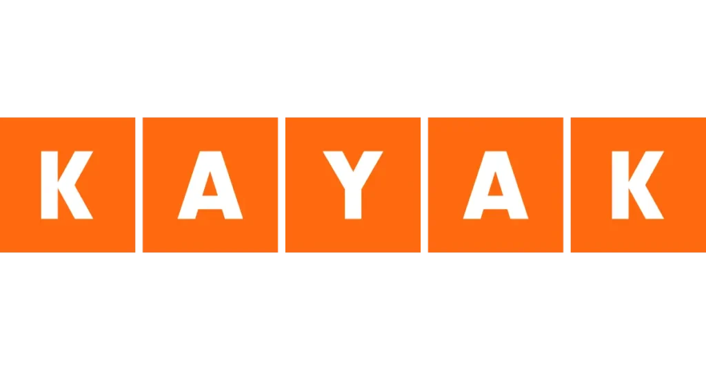 Kayak flight search platform displaying price trends and flight comparison results