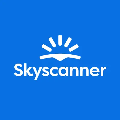 Skyscanner flight search engine showing flexible dates and cheap flight options