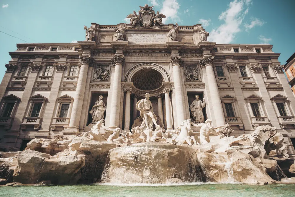 Rome Italy travel destination with historic landmarks and iconic architecture