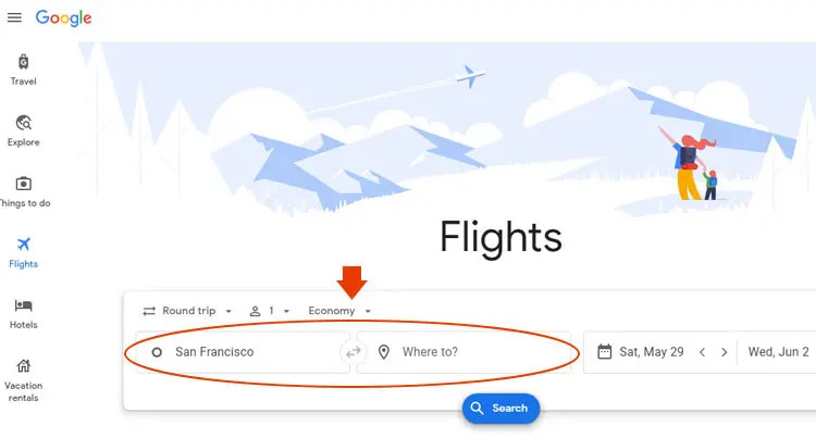 Parent searching for affordable flight deals on a laptop to plan family vacations on a budget
