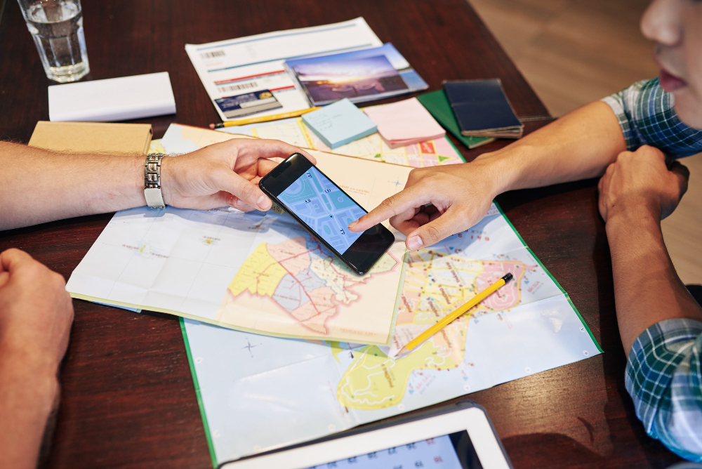 how to plan a road trip in google maps creating a trip list with destinations and stops