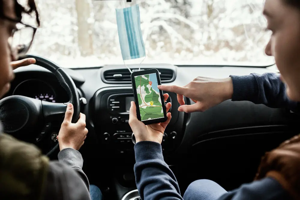 how to plan a road trip in google maps using navigation features during the road trip